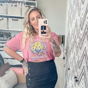 Def Leppard Crop Tee